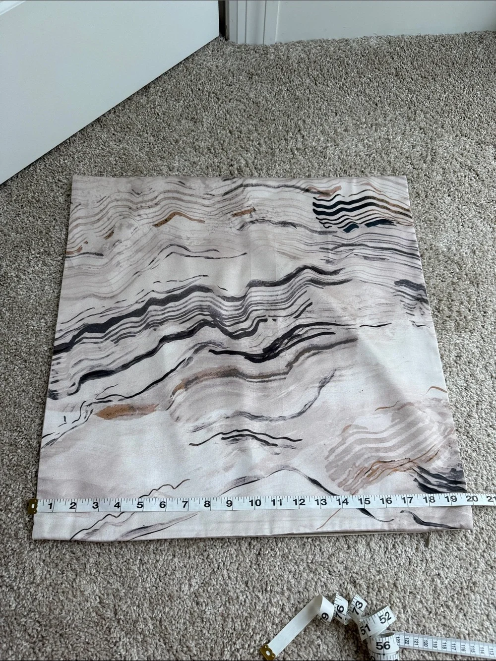 West Elm 20x20 Silk Front Pillow Cover